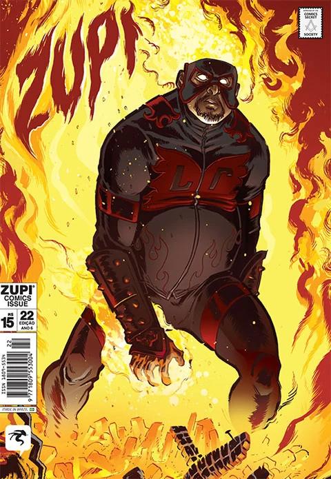Zupi #22, capa de Danilo Beyruth