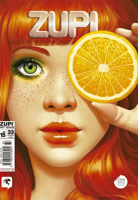 Zupi #33, capa de Oneq Nao e Daniela Uhlig