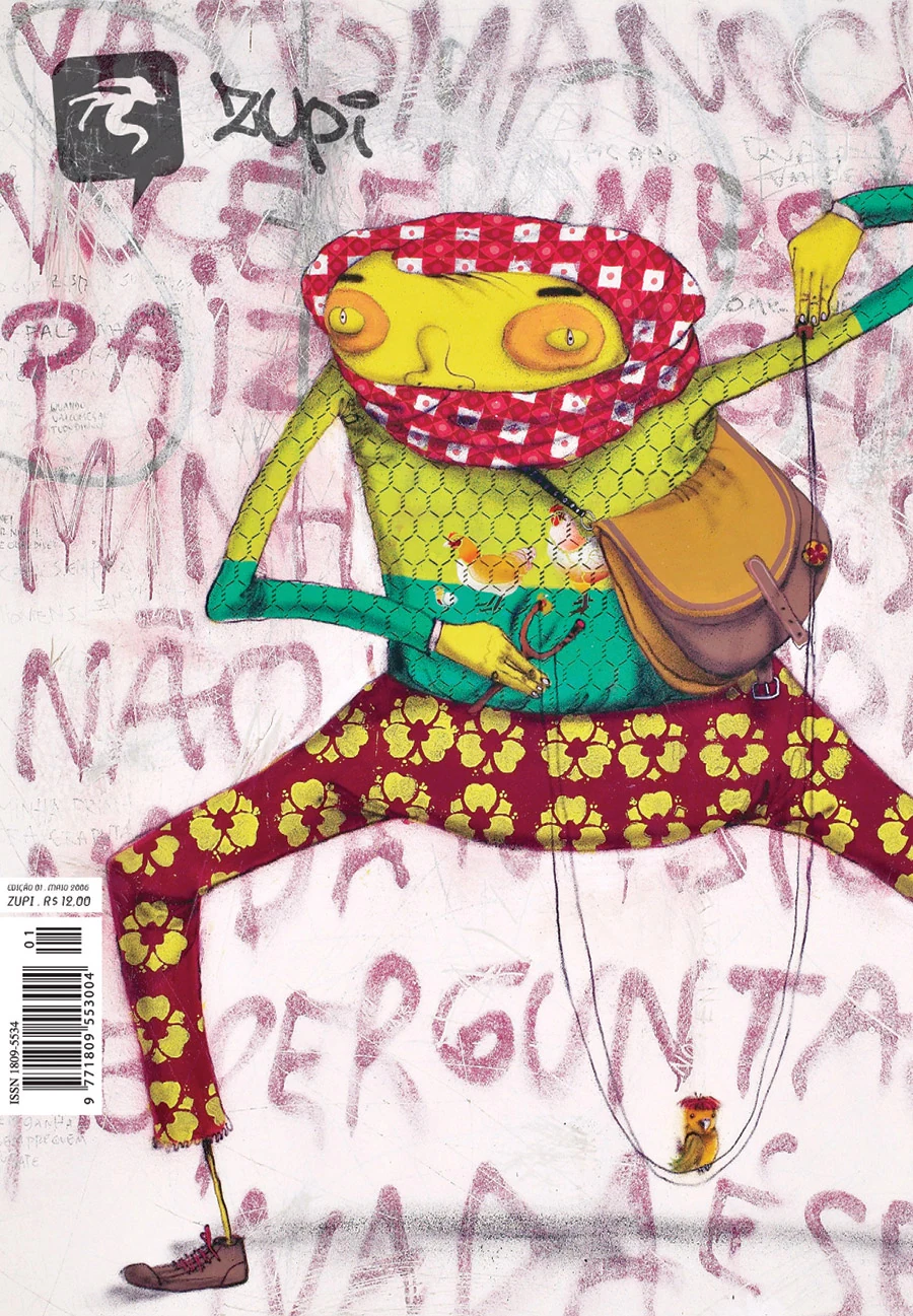 Zupi #01, capa de Os Gêmeos
