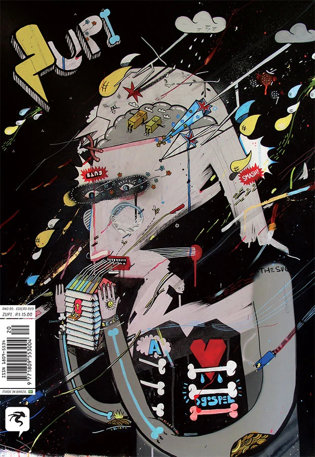 Zupi #20, capa de Sickboy e Steve McCurry