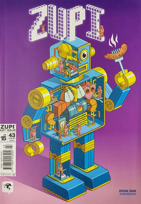 Zupi #43, capa de Rod Hunt