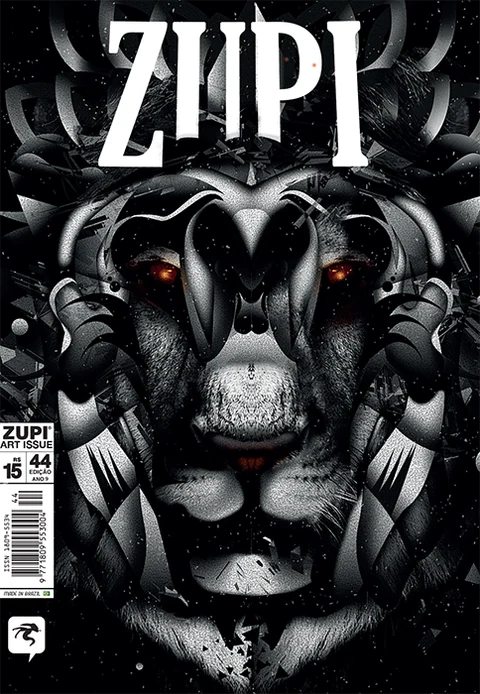Zupi #44, capa de Leandro Luna