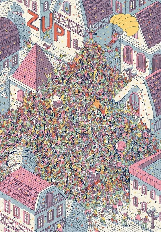 Zupi #65, capa de Victor Beuren