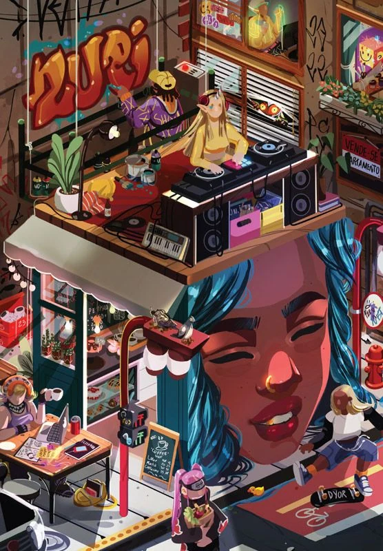 Zupi #66, capa de Talita Persi
