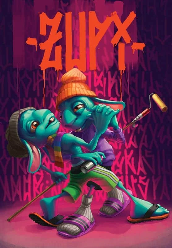 Zupi #67, capa de Kueio