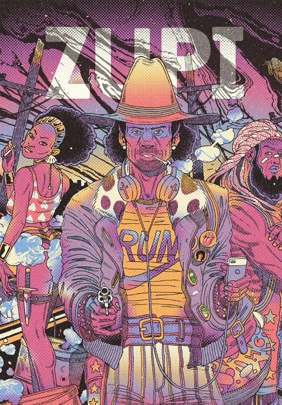 Zupi #68, capa de Caramurú Baumgartner