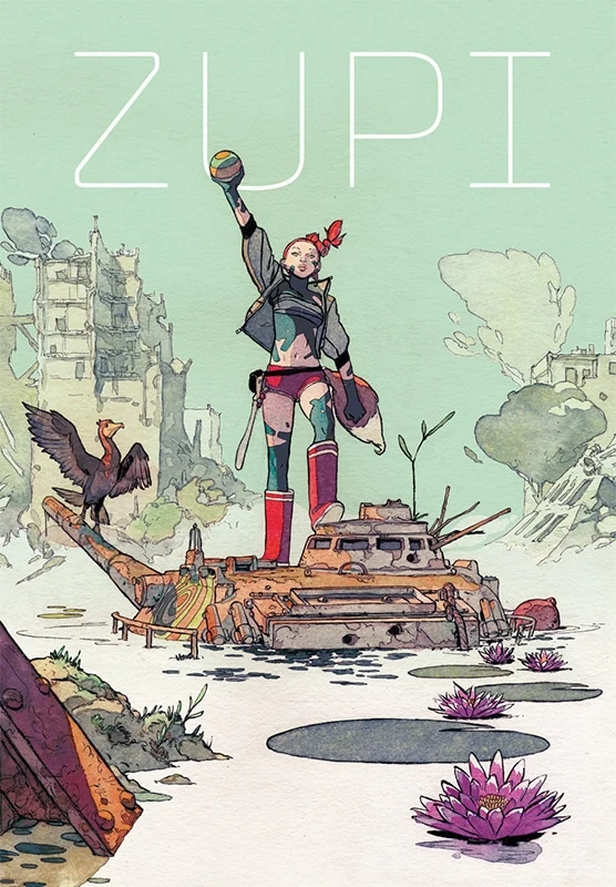 Zupi #70, capa de Merwan Chabane