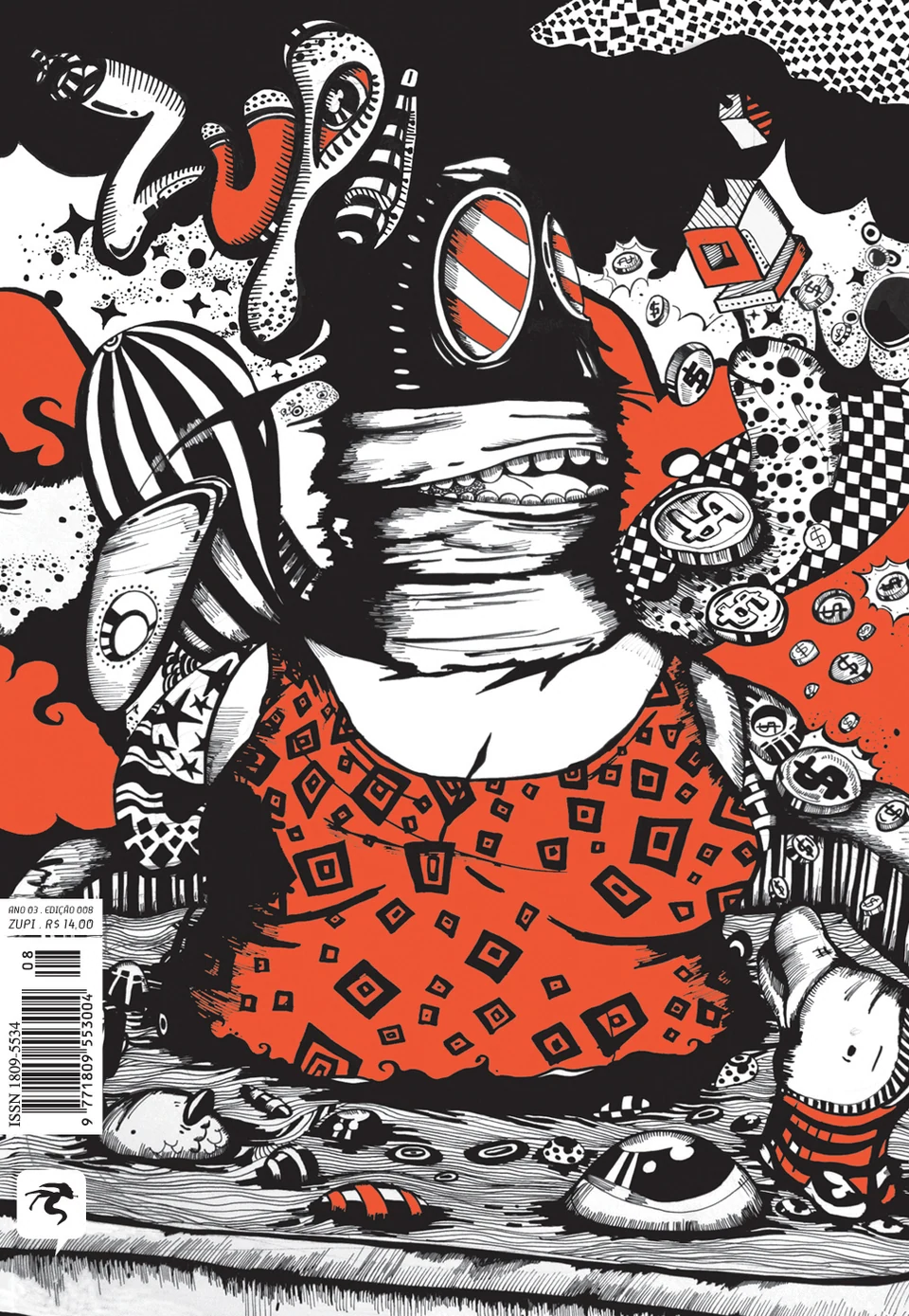 Zupi #08, capa de Pulpo
